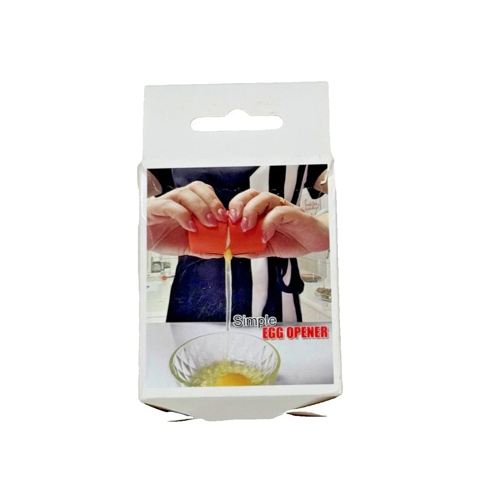 Simple‎ Egg Opener Gadget for Easy Egg Cracking/Separating NWT